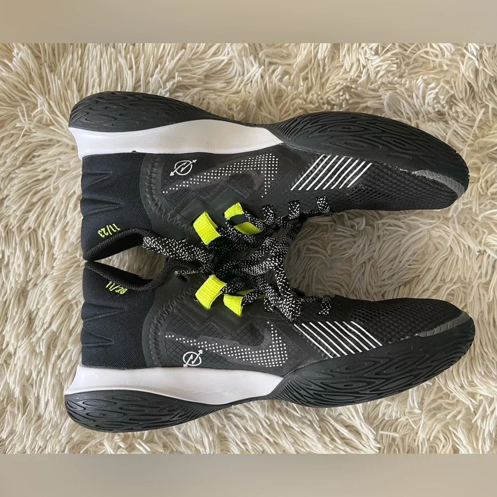Nike Black and Yellow Athletic Shoes